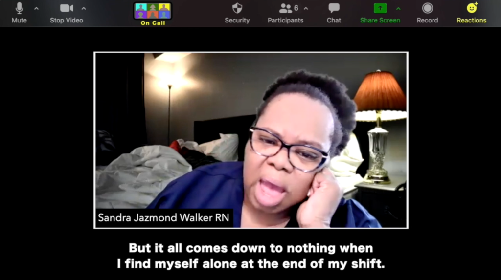 alone at the end of my shift