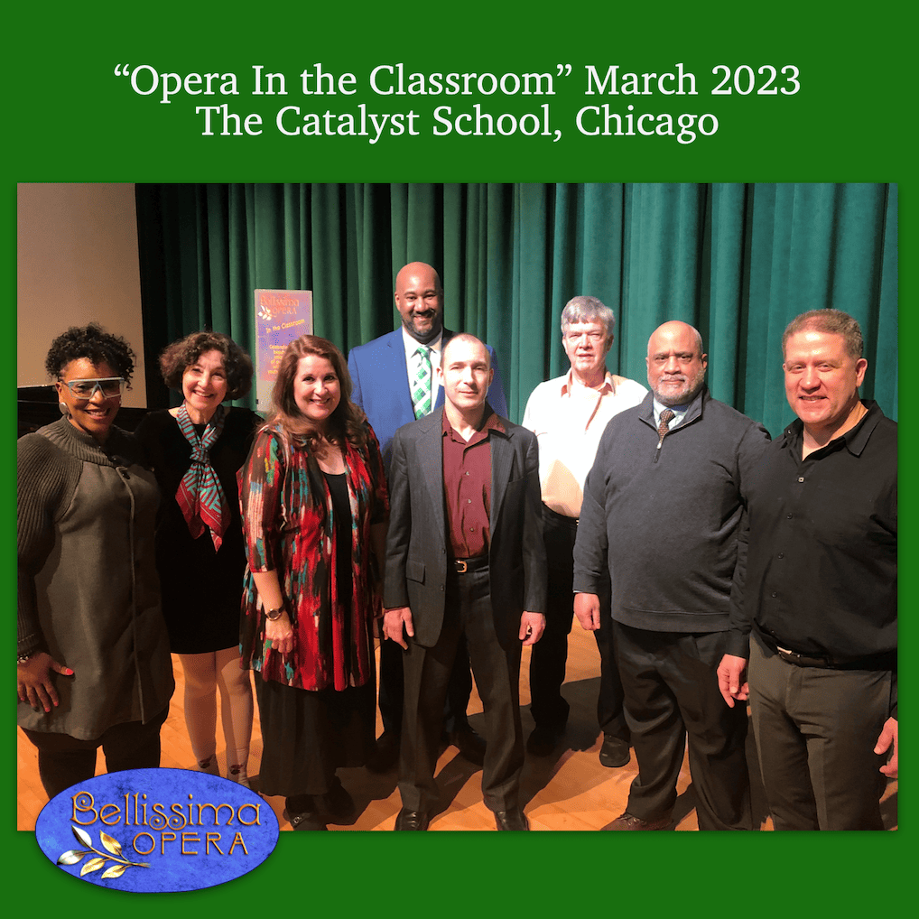 Opera in the Classroom, March, 2023. The Catalyst School, Chicago.