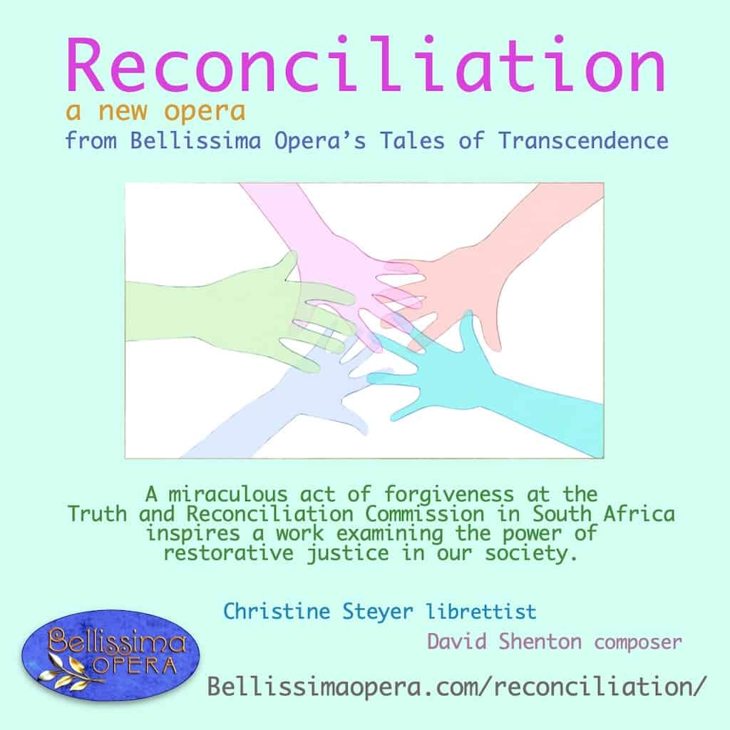 Reconciliation: a new opera from Bellissima Opera's Tales of Transcendence.